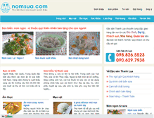 Tablet Screenshot of nomsua.com